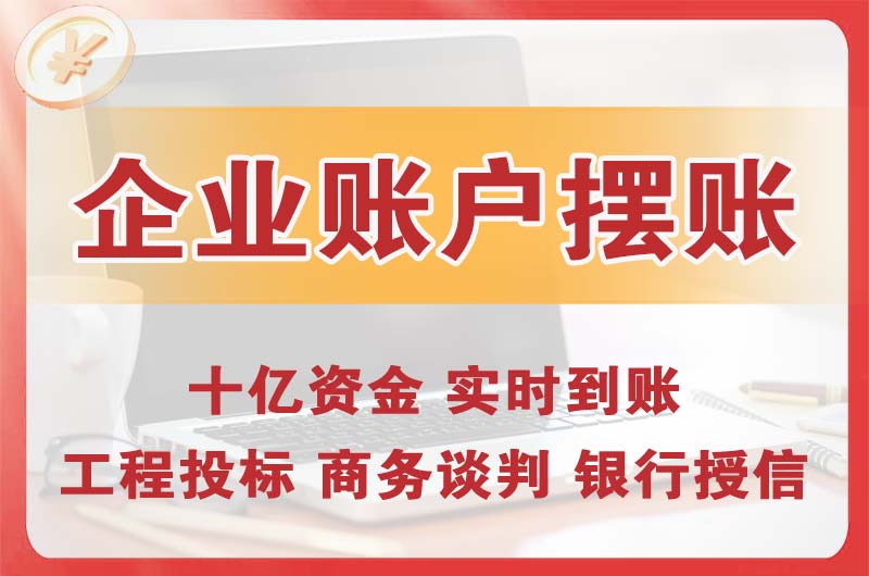 资阳企业账户摆账